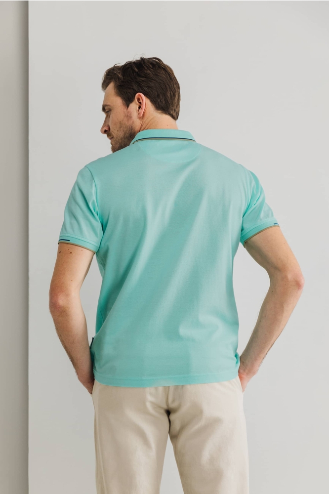 PIQUE POLO MET BORSTZAK 46115471 5200